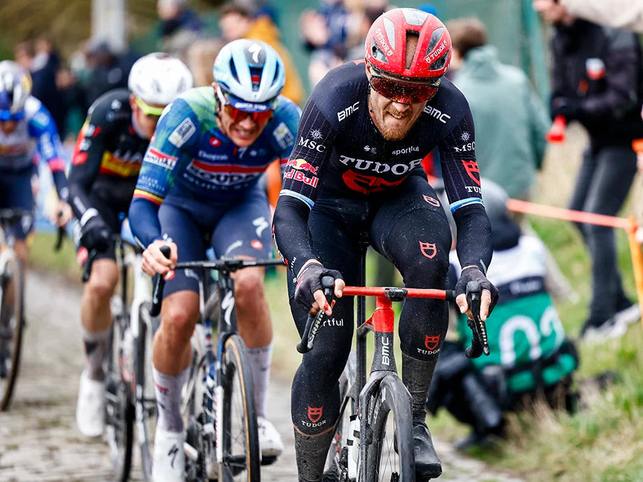 BMC Teammachine R 01 racing in the Classics with Tudor Pro Cycling Team