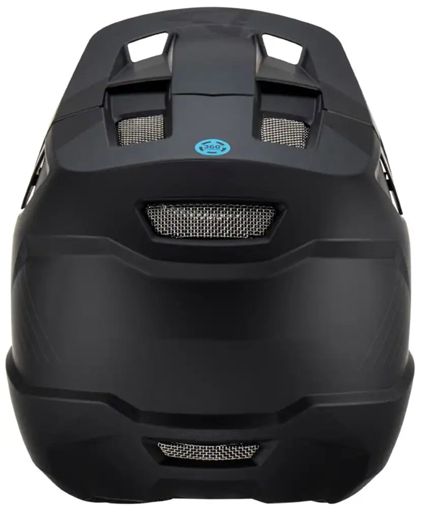 Leatt Gravity 2.0 full face helmet with adjustable visor and ventilation for mountain biking and downhill riding.