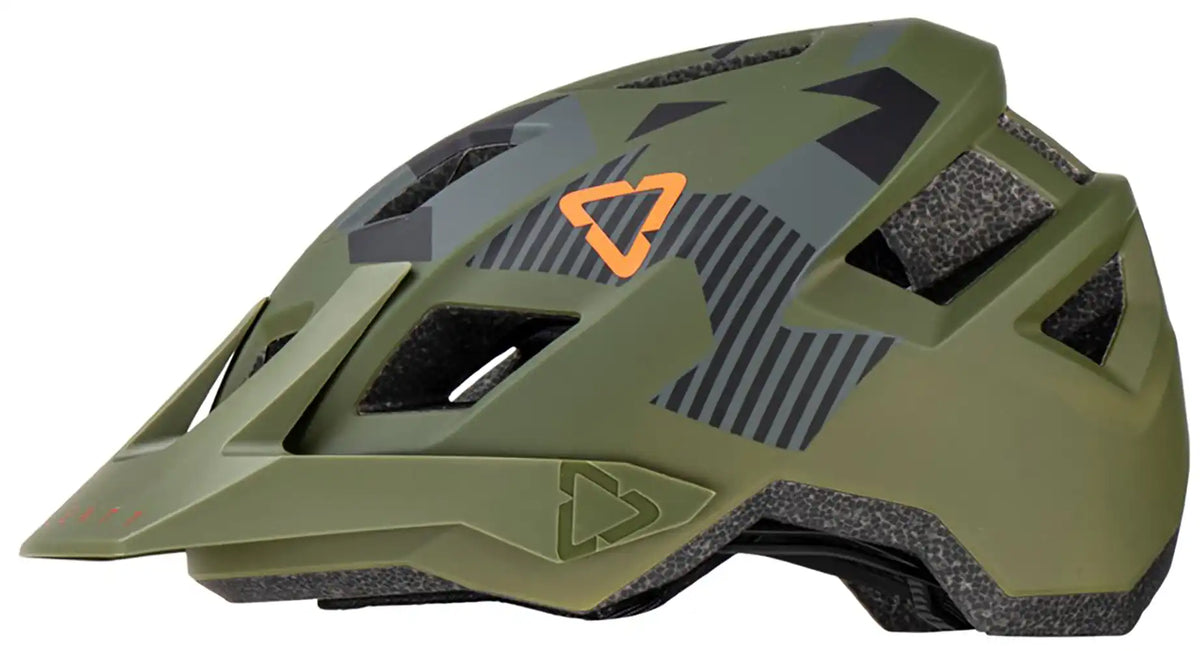 Leatt All Mountain 1.0 Junior MTB helmet with adjustable straps and ventilation for young mountain biking enthusiasts.