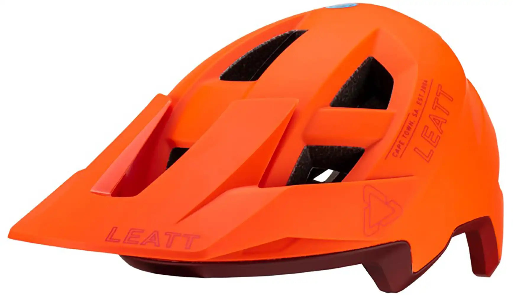 Leatt All Mountain 2.0 MTB helmet with adjustable straps and ventilation for mountain biking protection.
