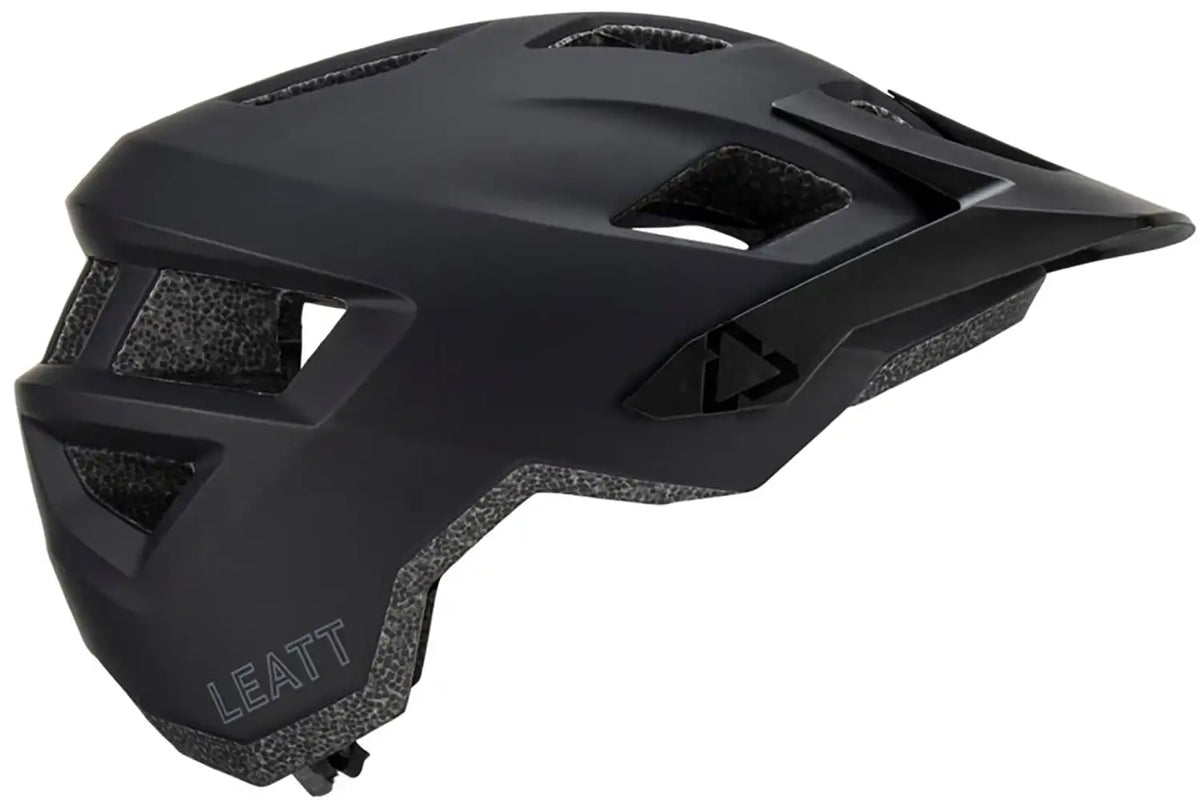 Leatt All Mountain 1.0 MTB helmet with adjustable straps and ventilation for mountain biking safety and comfort.