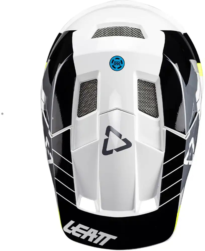 Leatt Gravity 2.0 full face helmet with visor and ventilation for mountain biking safety and protection.