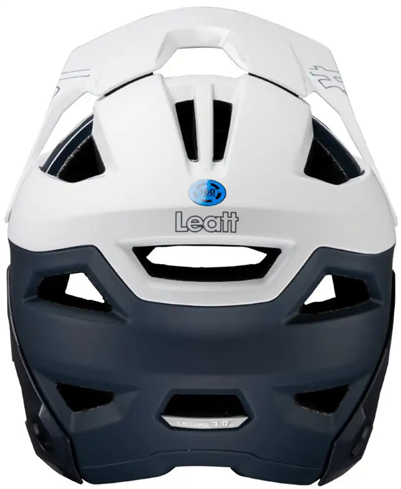 Leatt Enduro 3.0 full face helmet with ventilation and impact protection, designed for mountain biking and off-road cycling.