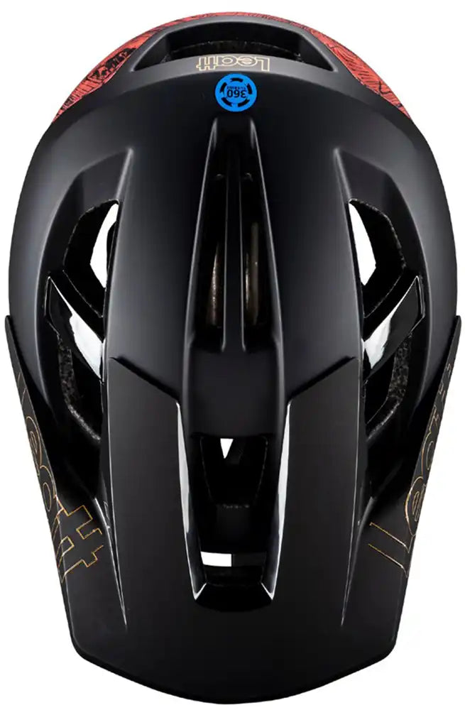 Leatt Enduro 3.0 full face helmet with aerodynamic design, secure chin guard, and adjustable straps for mountain biking safety