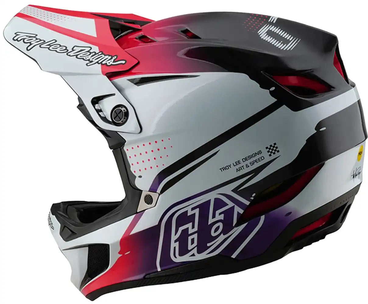 Troy Lee Designs D4 DRIP Carbon MIPS Full Face Helmet - ABC Bikes