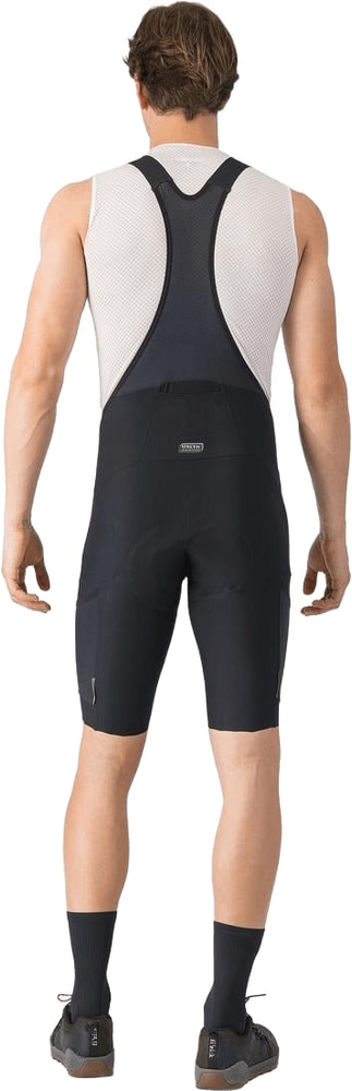 Castelli Unlimited Endurance men's bib knicks, fitted cycling clothing with bib straps and padded chamois for comfort.