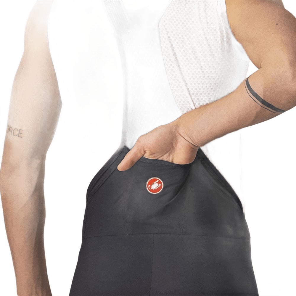 Castelli Unlimited Ultimate men's MTB liner shorts showing lightweight, breathable cycling clothing with padded liner for mountain biking.