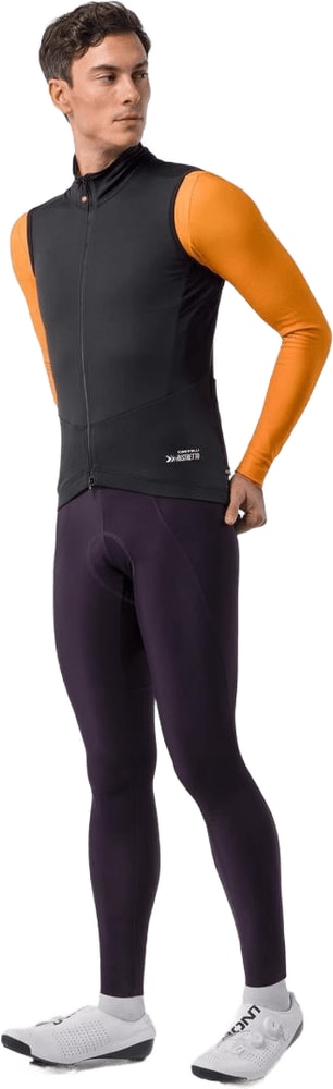 Castelli Perfetto Air men's vest, lightweight cycling clothing with aerodynamic design and breathable fabric for active wear.
