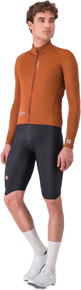 Castelli Do.Di.Ci. men's jacket in dark color, showcasing the stylish design and logo on the front.