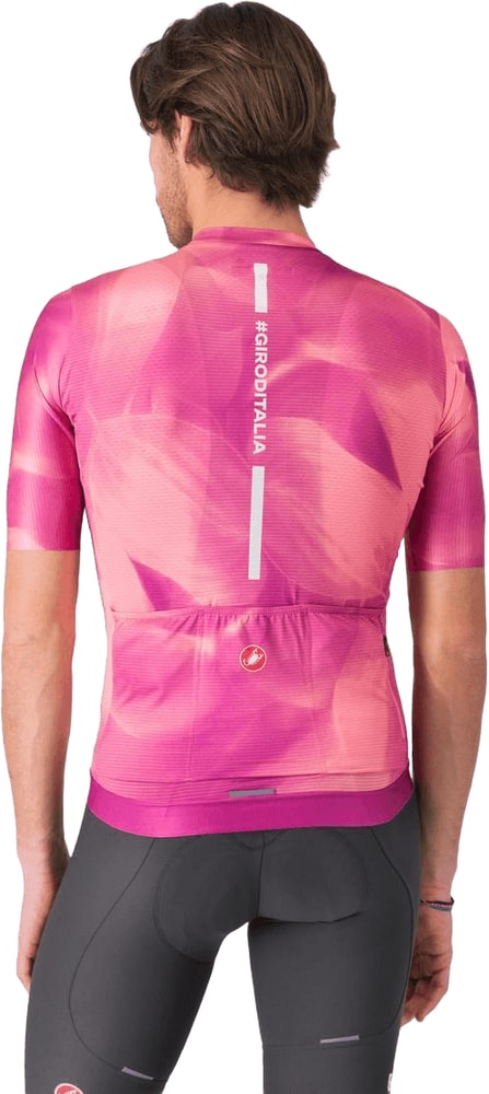 Castelli Giro Espresso SS men's cycling jersey in lightweight fabric with short sleeves and race-fit design.