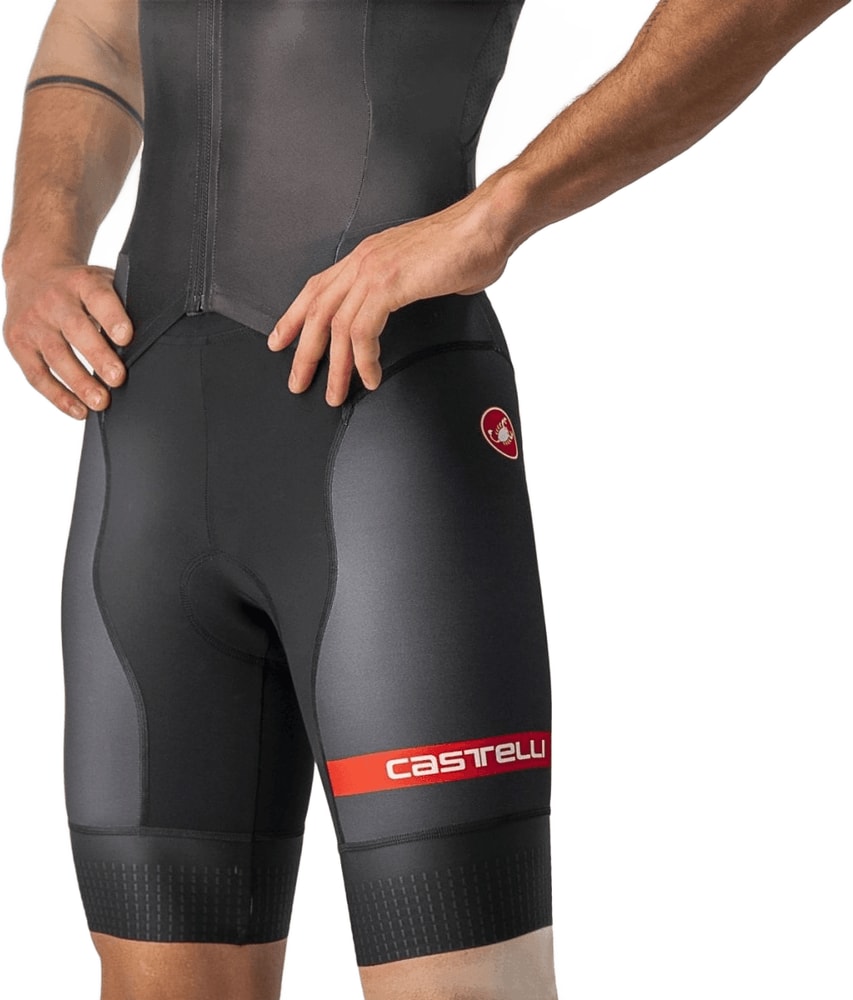 Castelli Free Sanremo 2 SL men's speed suit, form-fitting cycling clothing with sleek design and technical fabric.