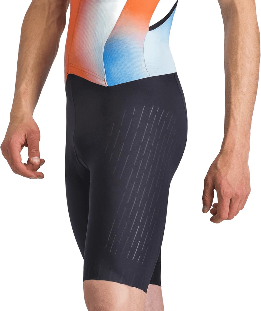 Castelli Free Sanremo 3 SS men's speed suit showing lightweight fabric, short sleeves, and aerodynamic design for cycling performance.