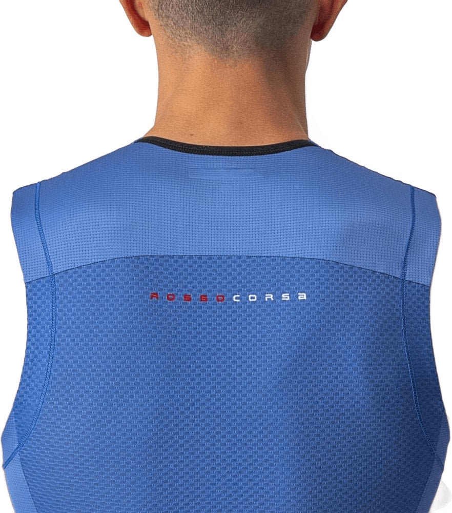 Castelli Free Tri 2 SL men's triathlon top in lightweight, breathable fabric, designed for performance and comfort.