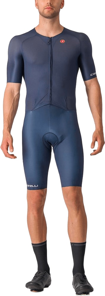 Castelli Sanremo BTW men's speed suit, form-fitting cycling clothing with aerodynamic design and high-performance fabric.