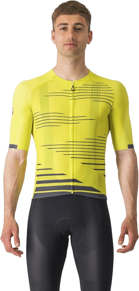 Castelli Climber's 4.0 SS men's cycling jersey in lightweight fabric, featuring breathable design and short sleeves.