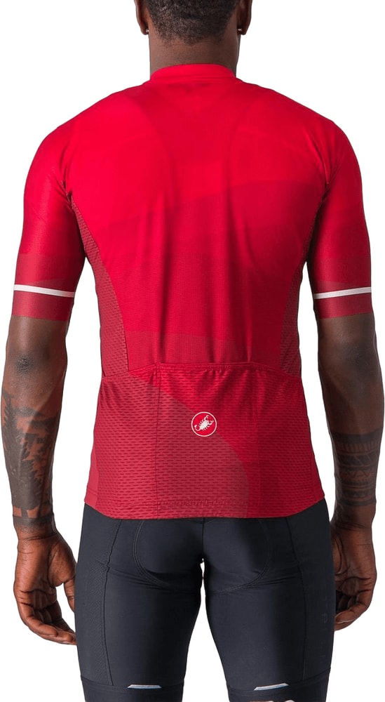 Castelli Orizzonte SS men's cycling jersey in lightweight fabric with short sleeves and logo details.