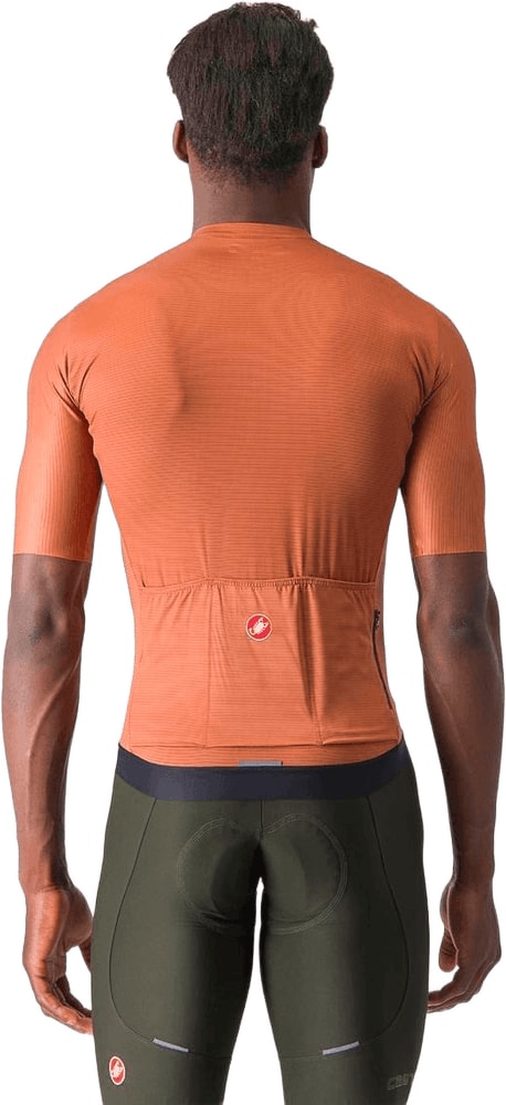 Castelli Espresso SS men's cycling jersey in lightweight, breathable fabric with short sleeves and vibrant design.