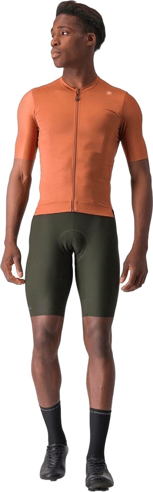 Castelli Espresso SS men's cycling jersey in lightweight fabric with short sleeves and logo details.