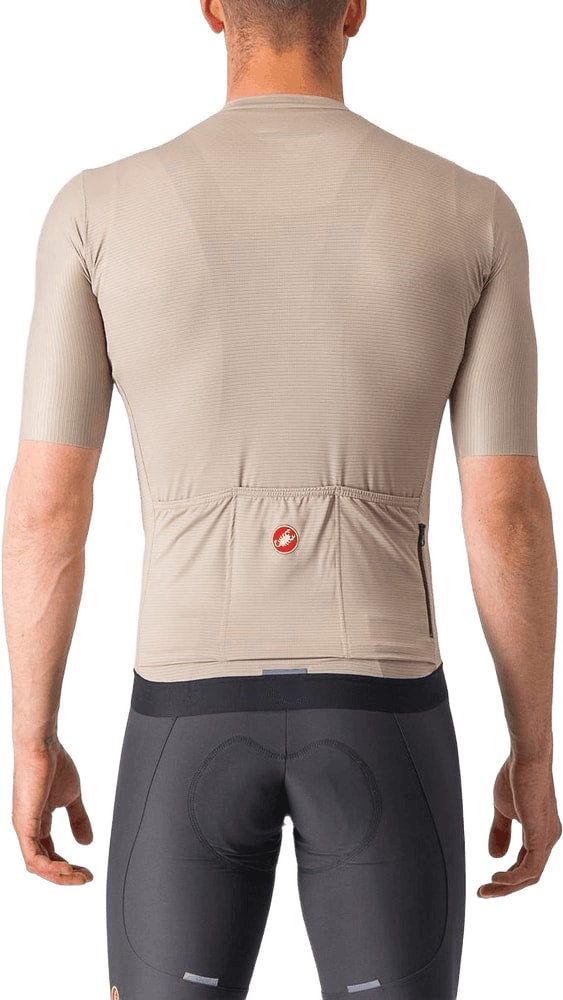 Castelli Espresso SS men's cycling jersey in lightweight fabric, featuring a sleek design and short sleeves.