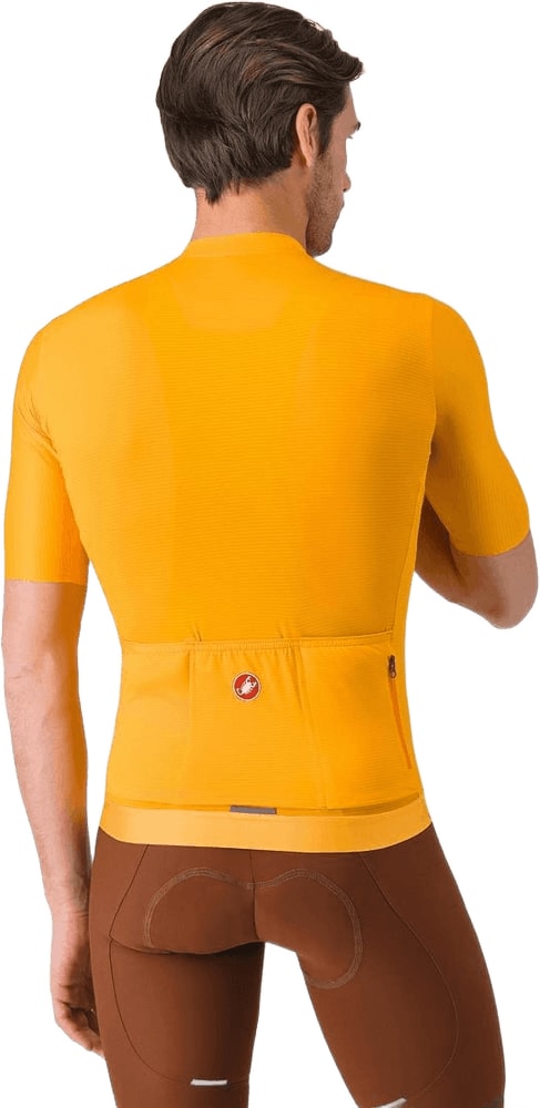 Castelli Espresso SS men's cycling jersey in lightweight fabric with short sleeves, featuring a stylish design and breathable fit.