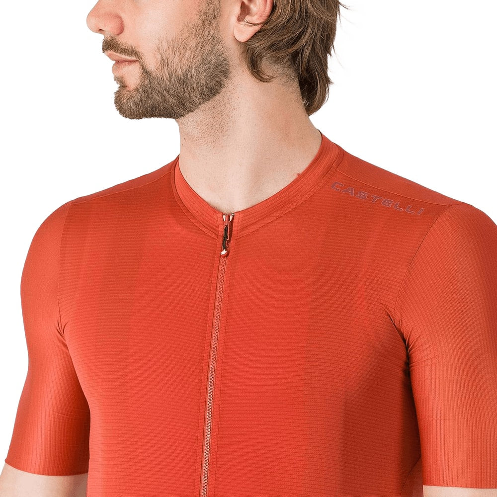 Castelli Espresso 2 SS men's cycling jersey in lightweight fabric with short sleeves and branding details.