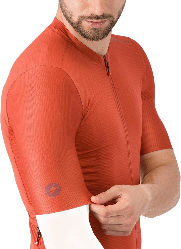 Castelli Espresso 2 SS men's cycling jersey in lightweight fabric with short sleeves and bold design.