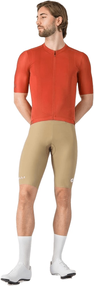Castelli Espresso 2 SS men's cycling jersey in lightweight fabric with short sleeves and logo details.
