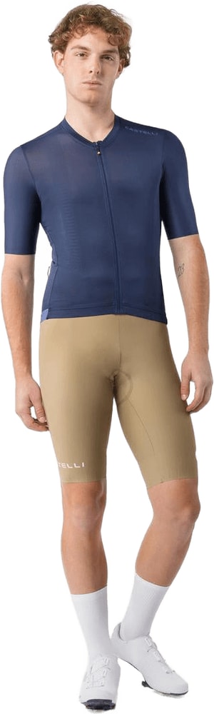 Castelli Espresso 2 SS men's cycling jersey in lightweight fabric with short sleeves and race-inspired design.