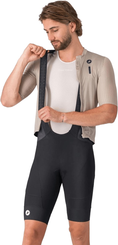 Castelli Endurance 4 men's bib knicks, cycling clothing with padded chamois and breathable fabric, designed for long rides.