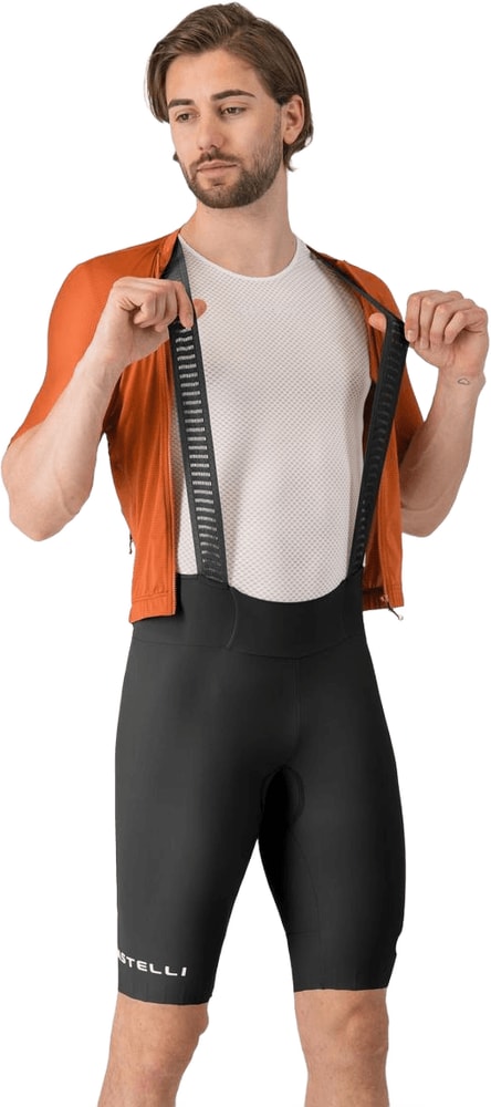 Castelli Espresso 2 men's bib knicks, cycling apparel with fitted design and padded chamois for comfort during rides.