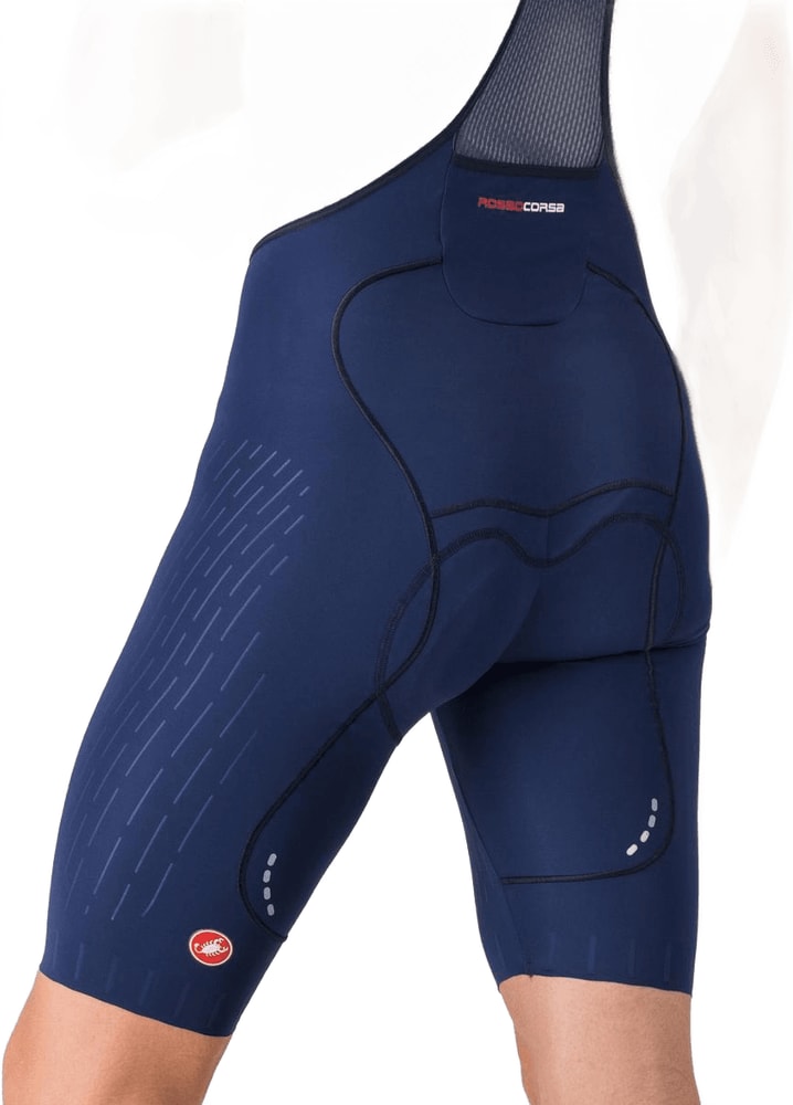 Castelli Free Aero Race S men's cycling bib knicks with aerodynamic fit and technical fabric, designed for high-performance cycling.