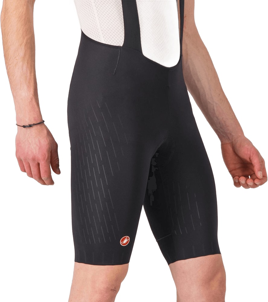 Castelli Free Aero Race S men's bib knicks featuring aerodynamic design and breathable fabric for cycling performance.