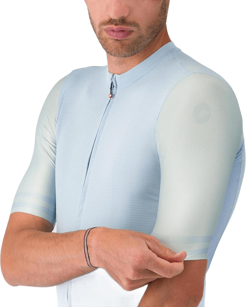 Castelli Prologo Lite 2 SS men's cycling jersey in lightweight fabric, featuring a fitted design and short sleeves.