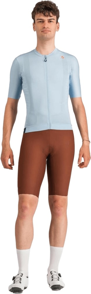 Castelli Espresso men's bib knicks, cycling clothing with padded chamois and sleek black design, suitable for road cycling.