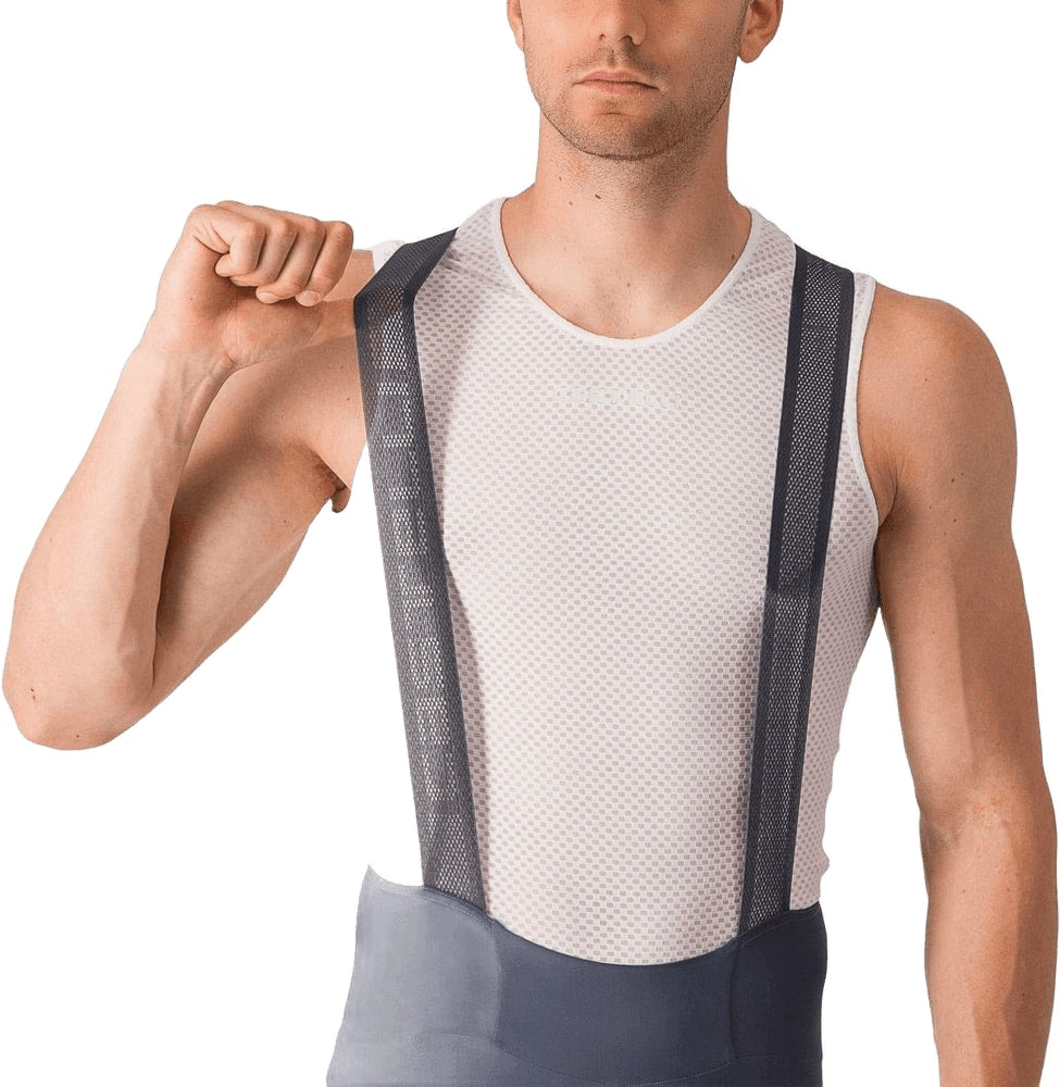 Castelli Espresso men's bib knickers, cycling clothing with padded chamois and breathable fabric for comfortable rides.