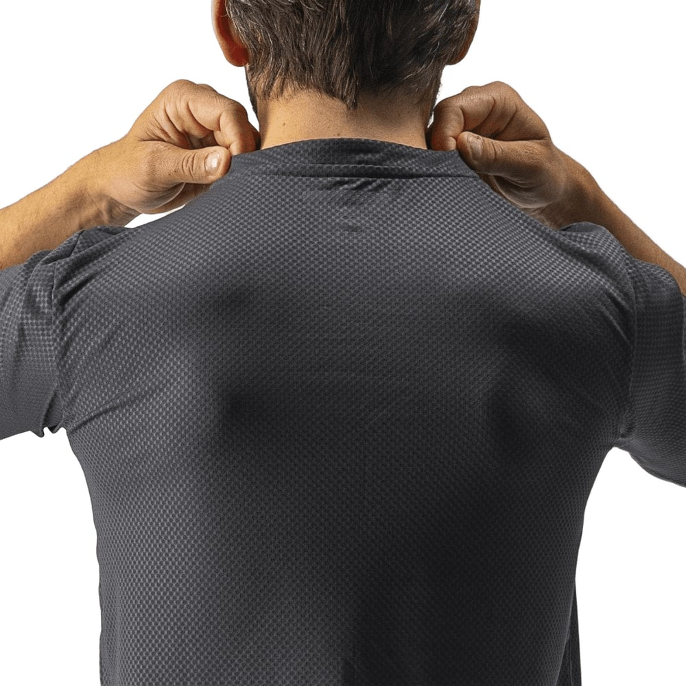 Castelli Trail Tech SS men's MTB jersey in lightweight, breathable fabric with short sleeves and logo details.