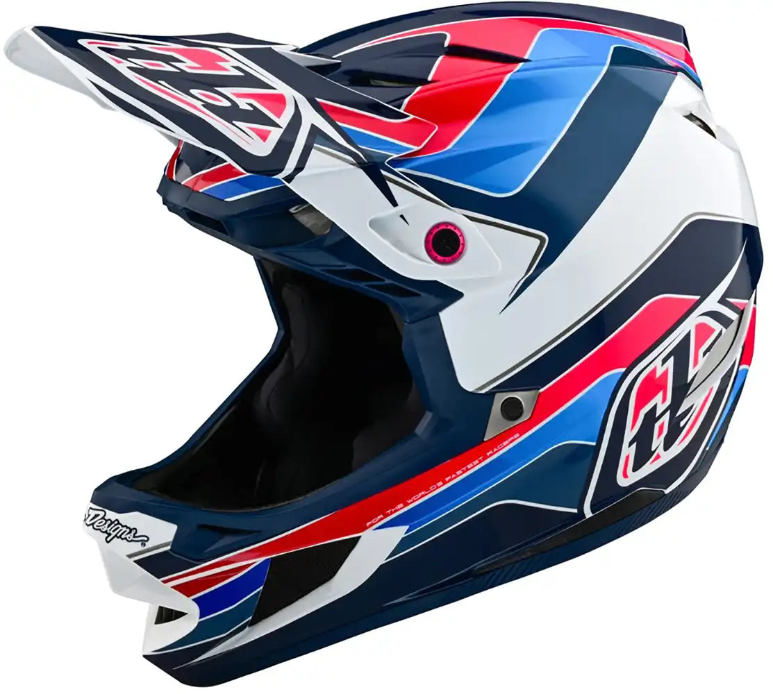 Troy Lee Designs D4 BLOCK Polycarbonate MIPS Full Face Helmet - ABC Bikes