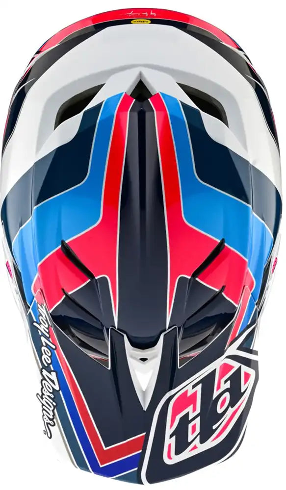 Troy Lee Designs D4 BLOCK Polycarbonate MIPS Full Face Helmet - ABC Bikes