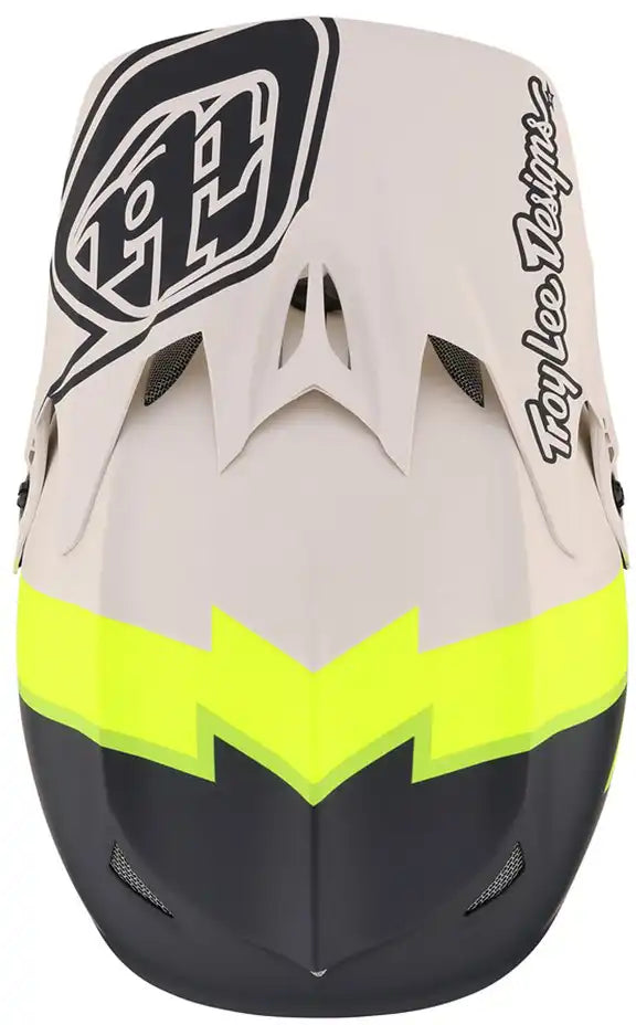 Troy Lee Designs D3 Fiberlite Volt Full Face Helmet - ABC Bikes