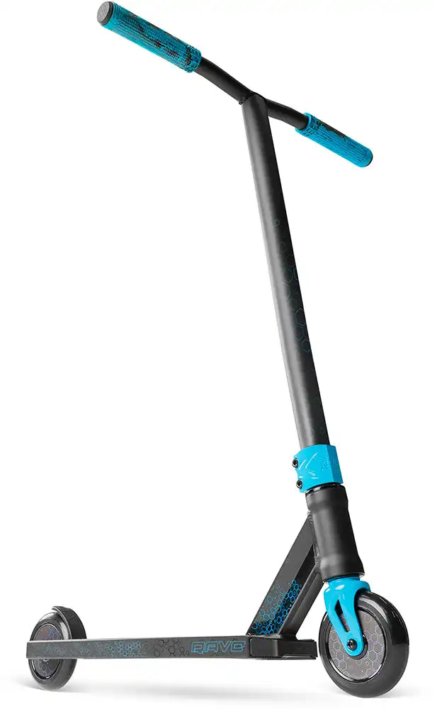 MGP Viral Rave scooter in vibrant color with sleek deck and handlebar, designed for high-performance riding.