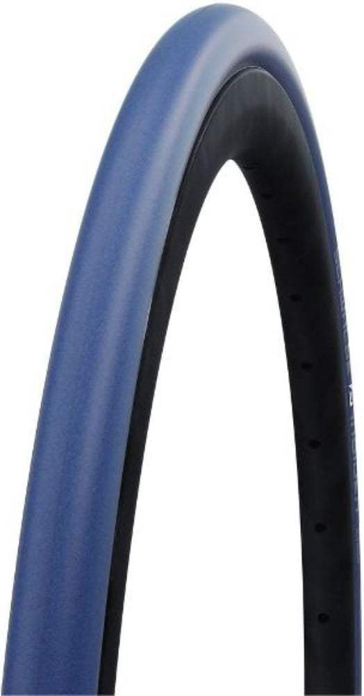 Schwalbe Insider Trainer tyre made of durable rubber, designed for indoor cycling trainers, with a smooth tread pattern.