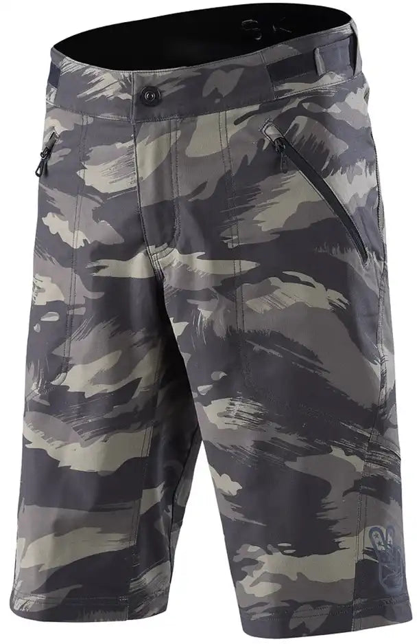 Troy Lee Designs Skyline Shell Camo Youth MTB Shorts - ABC Bikes