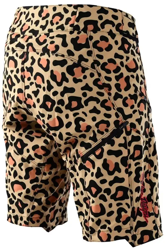 Troy Lee Designs Lilium LEOPARD Womens MTB Shorts - ABC Bikes