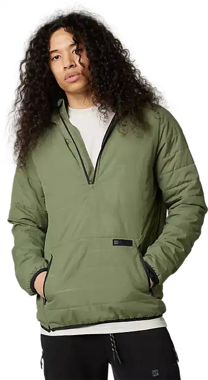 Fox Howell Hooded Puffy Mens Anorak Jacket - ABC Bikes