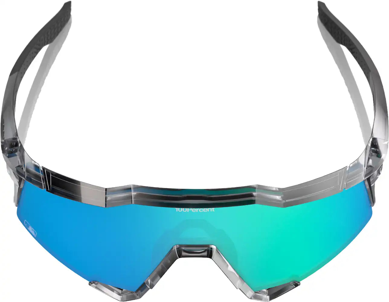 Black 100% Speedcraft MLB sunglasses featuring sporty design and durable frame, ideal for athletic accessories.