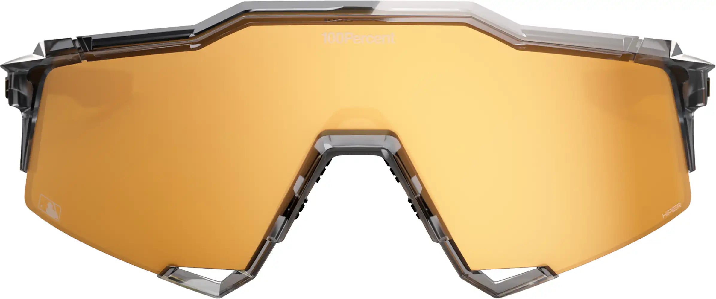 100% Speedcraft MLB sunglasses with clear lenses and sporty design, featuring the 100 Percent logo on the frame.