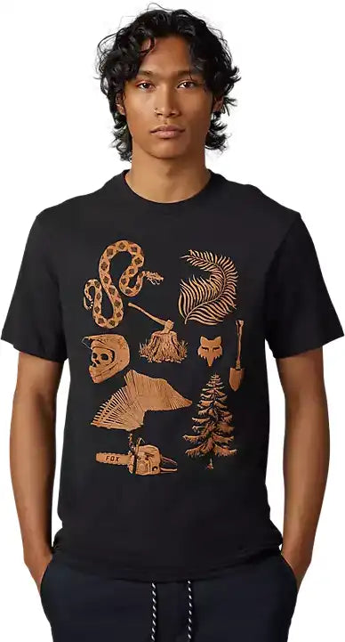 Fox Track Beast SS Premium Mens T-Shirt - ABC Bikes