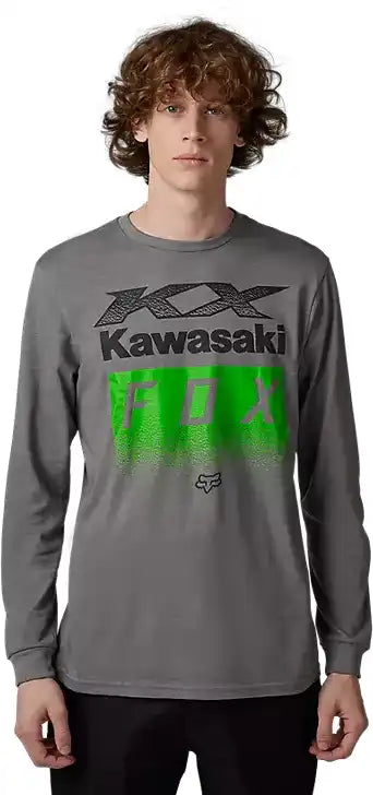 Fox X Kawi LS Mens T-Shirt - ABC Bikes