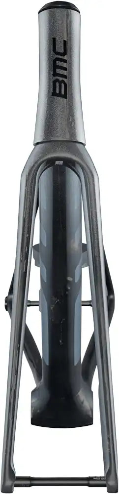 BMC Teammachine SLR 01 road bike frameset in black with carbon fiber construction and sleek aerodynamic design.