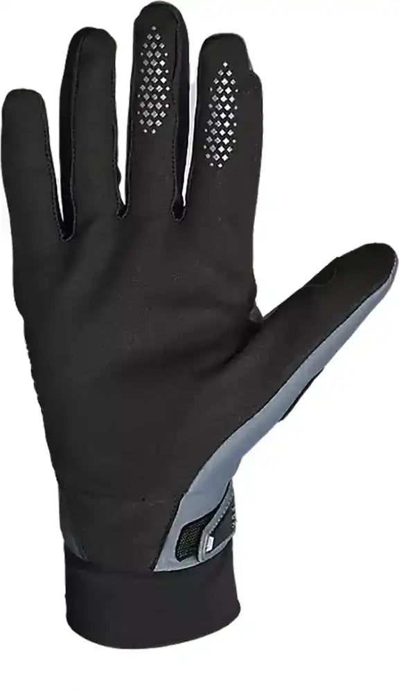 Fox Defend Thermo men's winter gloves, insulated clothing with textured grip palms and branding details, designed for cold weather.